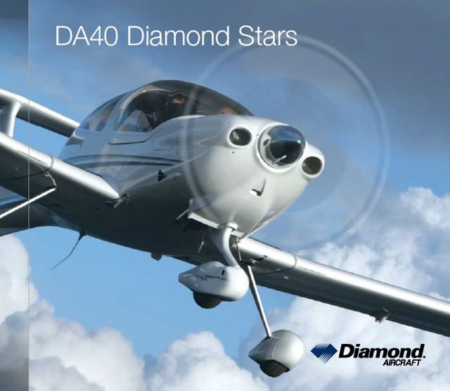 DA40 Diamond aircraft