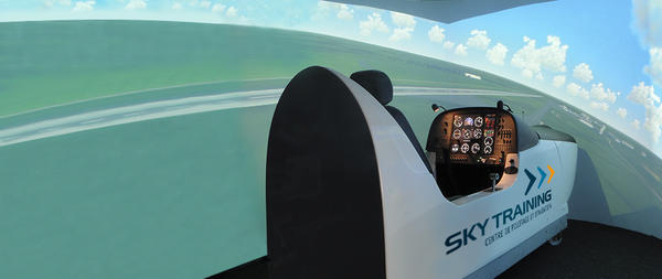 Simulateur professionnel Sky training